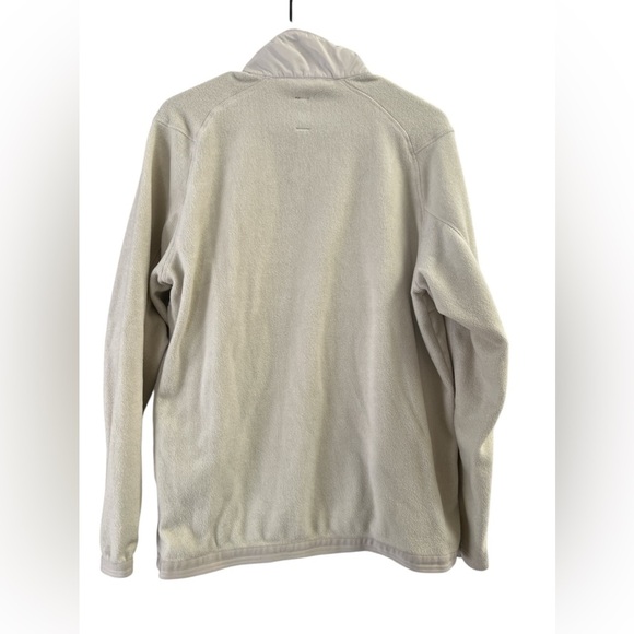 Imperial motion cream fleece half zip sweater jacket - Picture 4 of 5